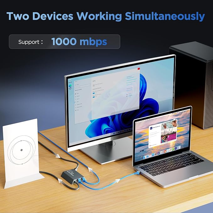 LUCMO Multi Ports Starlink Ethernet Adapter - Image 7