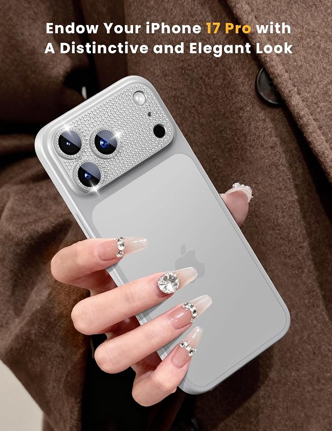 Hoerrye Bling Diamond Camera Lens Protector - Image 3