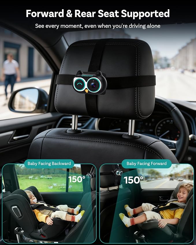 OTTOCAST Cabin Care Baby Car Camera - Image 6