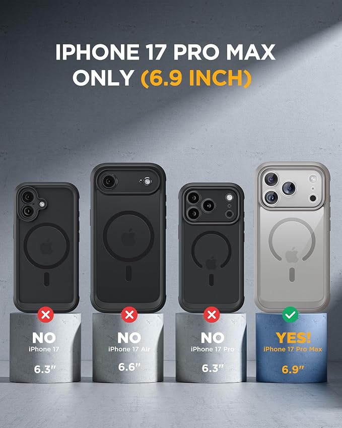 Miracase Magnetic for iPhone 17 Pro Max Case - Image 7
