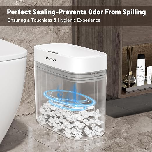 MOPALL Automatic Motion Sensor Bathroom Trash Can - Image 5