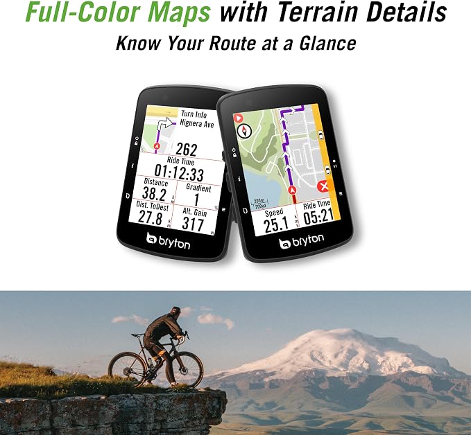 Bryton Rider 650 Sensor Bundle 2.8 Inch Color LCD Touchscreen GPS Bike/Cycling - Image 6