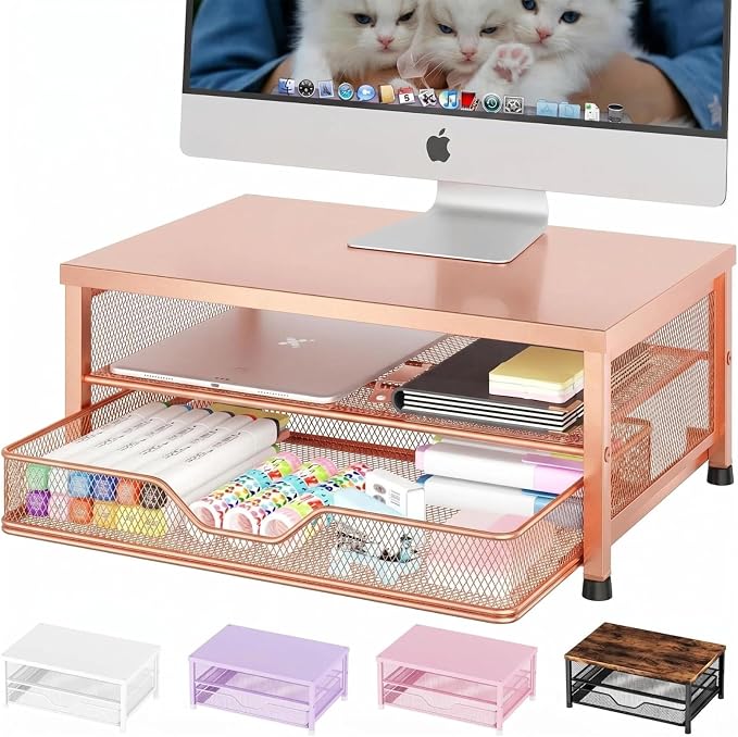 OPNICE Computer Monitor Stand Riser, Desk Organizer by OPNICE