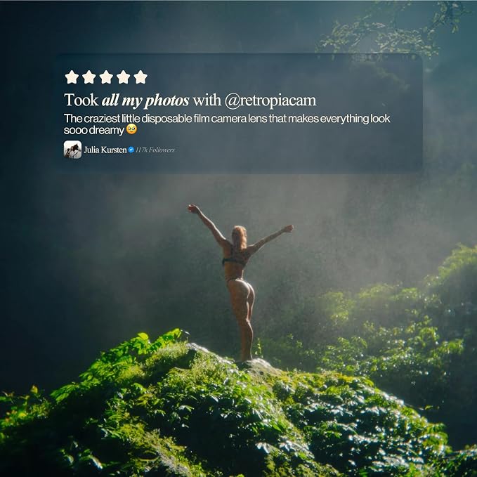 Original Retropia Repurposed Disposable Camera Mirrorless Lens | Unlimited - Image 7