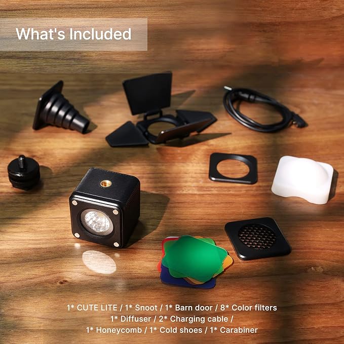 ULANZI LED Video Light Waterproof IP68 Camera Lighting Kit Mini Cube - Image 4
