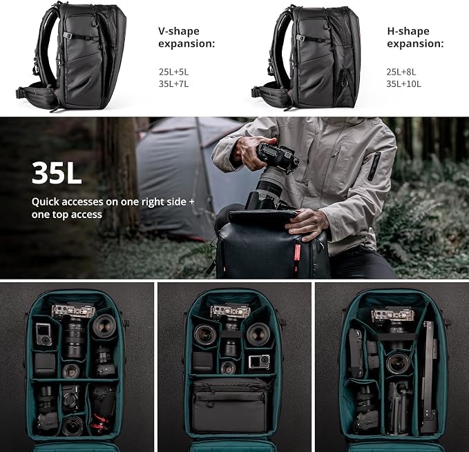 PGYTECH OneMo 2 35L-45L Camera Backpack - Image 2