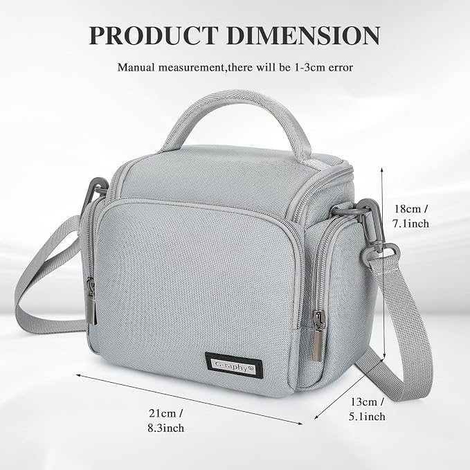 G-raphy Camera Bag Case DSLR SLR Crossbody Sling Photography Bags - Image 3