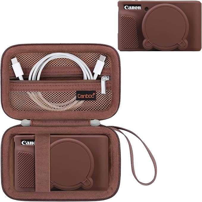 Canboc Case for Canon PowerShot SX740 SX730 HS Digital Camera, Hard Carrying by Canboc