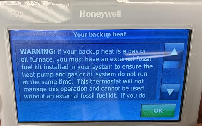 Honeywell TH9320WF5003 Wi-Fi 9000 Color Touch Screen Programmable Thermostat - Image 4
