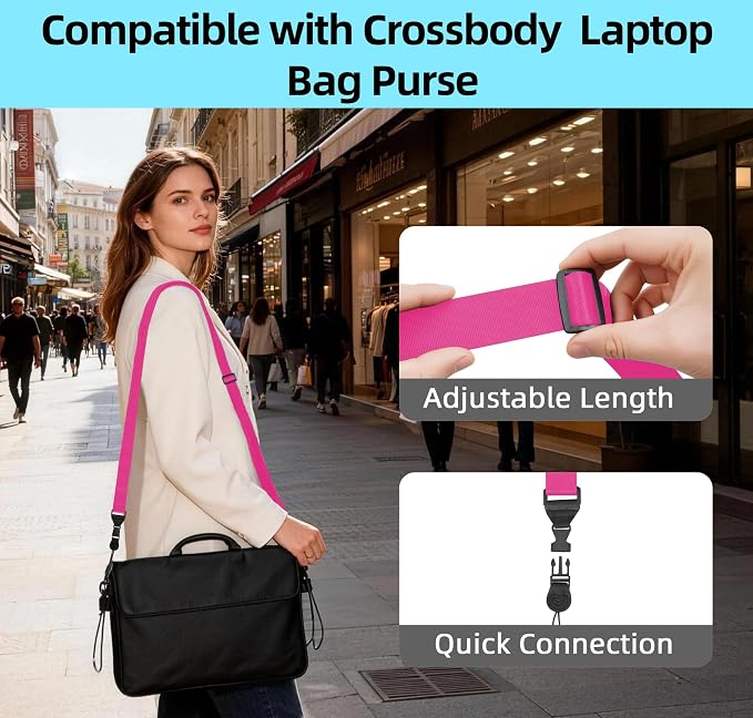 Adjustable Shoulder Strap:Comfortable iPad Strap Nylon Neck Lanyard - Image 7