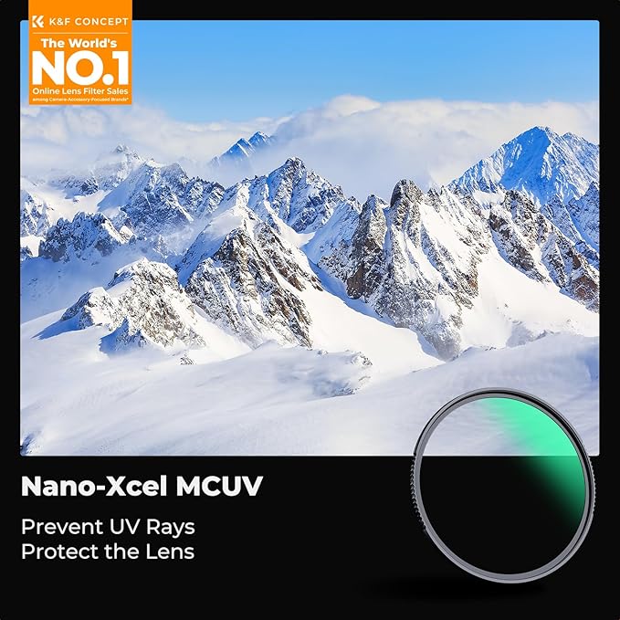 K&F CONCEPT 43mm MC UV Protection Filter - Image 2