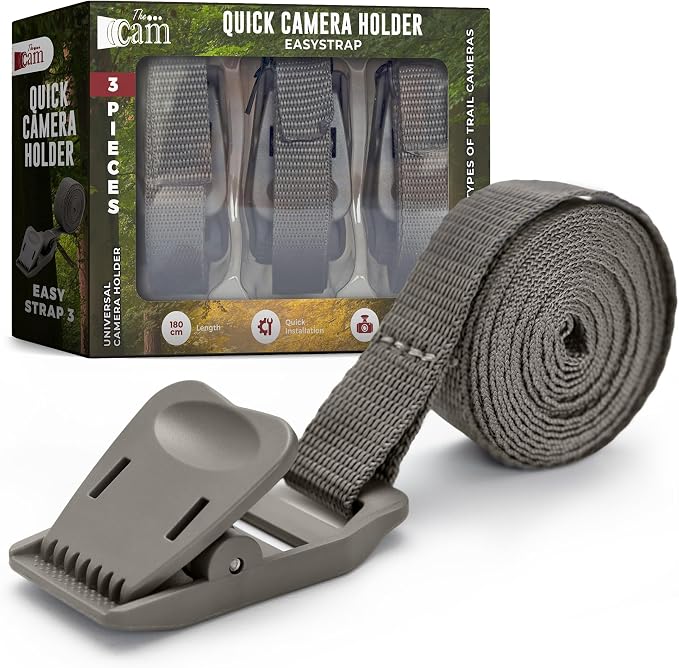 The...Cam Quick Camera Holder EasyStrap-3, Premium 3 Pack Trail Camera Straps by Unknown