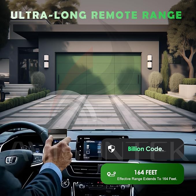 2 for 81LM Liftmaster Garage Door Opener Remote for Green Learn Button - Image 5