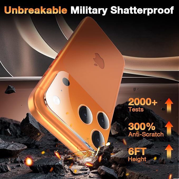 YWXTW [0 Bubbles for iPhone 17 Pro Camera Lens Protector, Full Coverage - Image 3