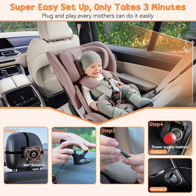 Rohent Baby Camera for Car 2 Pack - Image 4