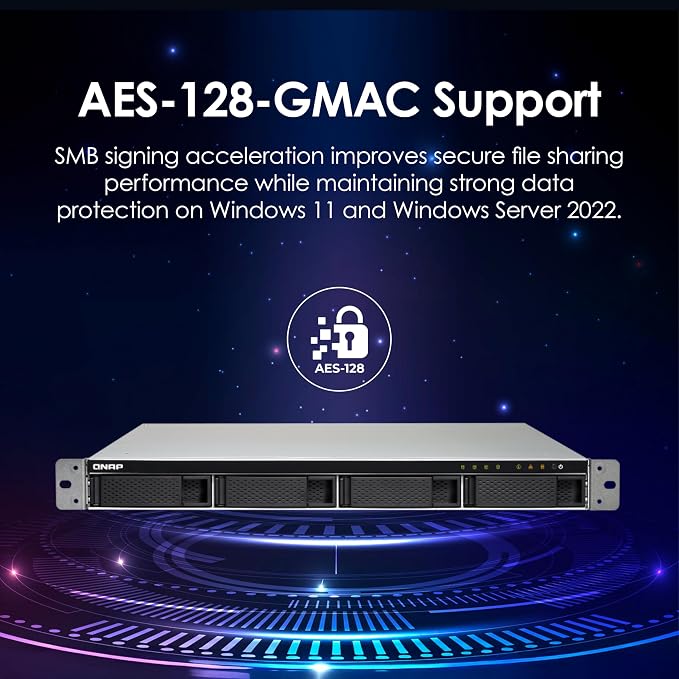 QNAP TS-432PXU-RP-2G 4 Bay High-Speed SMB Rackmount NAS - Image 5