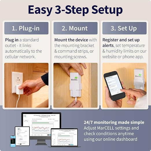 MarCELL RV Temperature Monitor for Pets Watch Bundle – Cellular Temperature - Image 8
