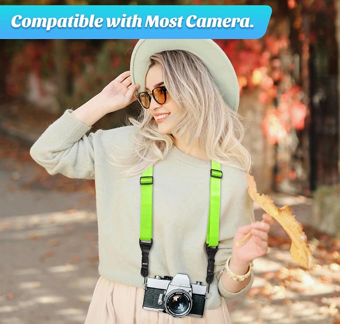 Padded iPad Binocular Camera Shoulder Strap, Nylon Neck Lanyard Strap - Image 5