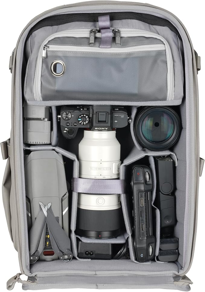 VANGUARD VEO Metro B30L Camera & Everyday Backpack – Fits 70–200mm Attached - Image 3