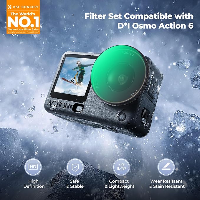 K&F CONCEPT Snap On CPL Filter Compatible - Image 2