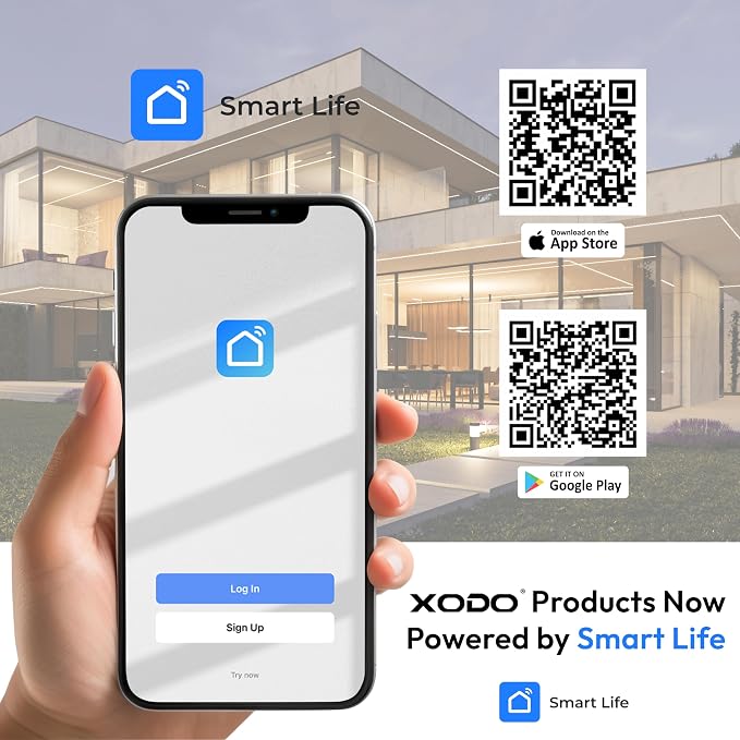 XODO Wireless Security Camera, E4 IP 1080P HD Plug-in Indoor WiFi Camera - Image 7
