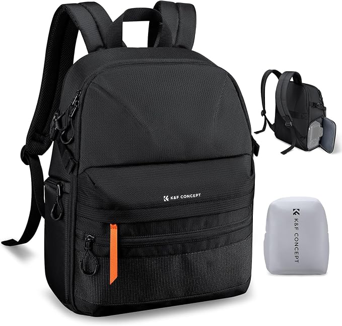 K&F CONCEPT Ultra Lightweight Camera Backpack, 25L Camera Bag by KFCONCEPT