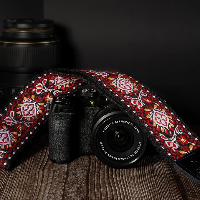 Camera Strap, Jacquard Weave 2" Shoulder Neck Straps - Image 4