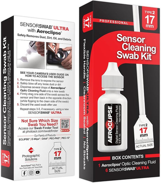 Sensor Cleaning Swab Kit by PhotographicSolutions
