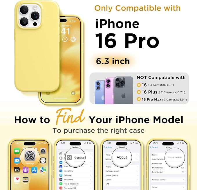 GolbinBox Magnetic for iPhone 16 Pro Case, Compatible - Image 2