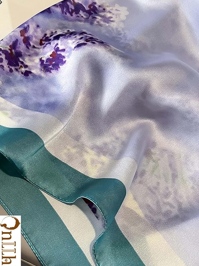Silky Scarf for Women Lightweight Satin Bandanas Neck Hair Wrap For Sleeping - Image 7