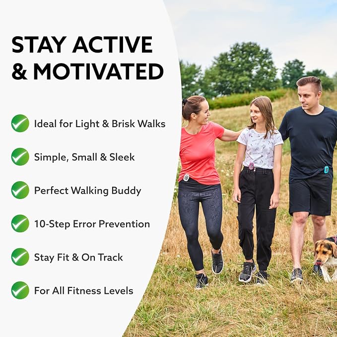 3DActive 3DFitBud Simple Step Counter Walking 3D Pedometer - Image 5