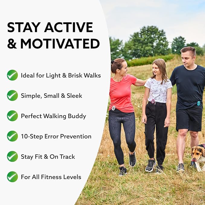 3DActive 3DFitBud Simple Step Counter Walking 3D Pedometer - Image 5