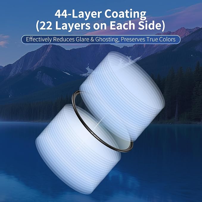 JJC 46mm Ultra-Low Reflectivity UV Filter Lens Protection - Image 5