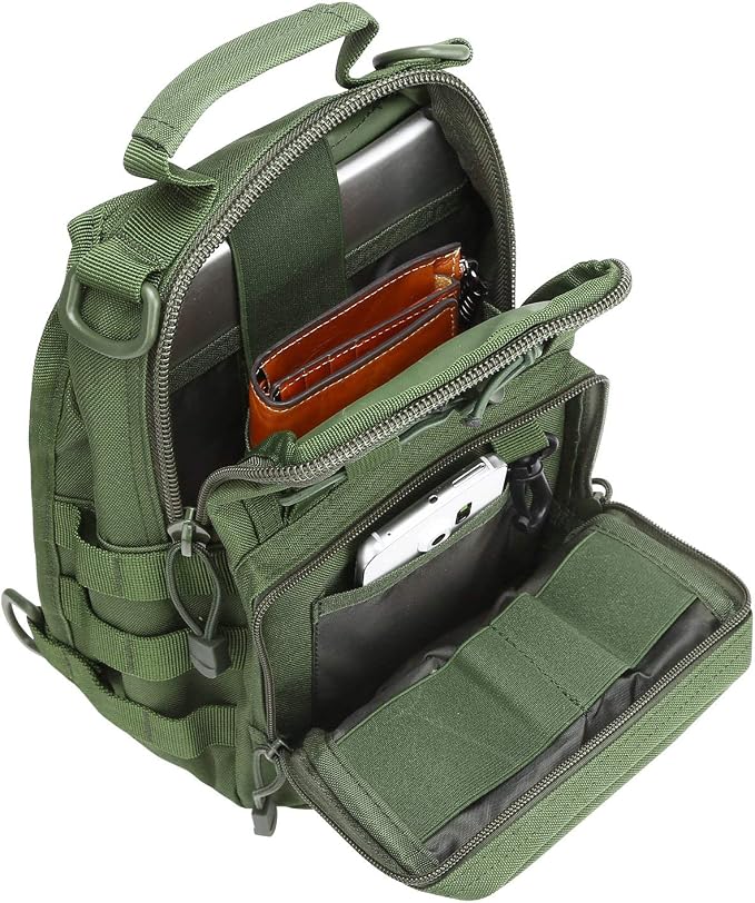 G4Free Outdoor Tactical Sling Bag Backpack, Military Sport Bag Pack Shoulder - Image 4