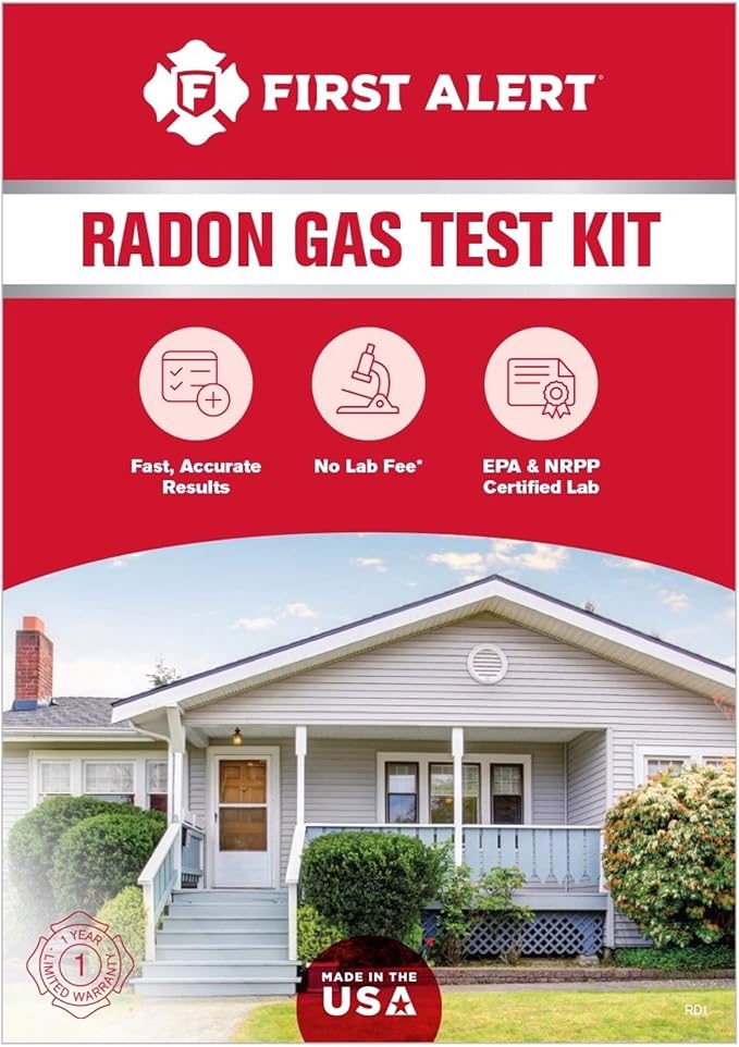 First Alert Radon Gas Test Kit by FirstAlert