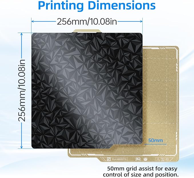BIQU Designer Series Smooth PEO+Textured PEI Build Plate - Image 7
