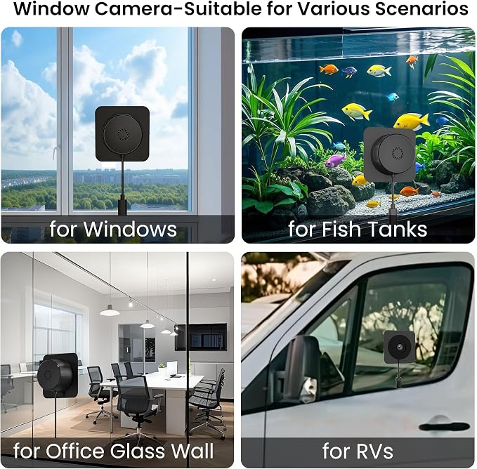 2K 3MP Window Camera, 5GHz & 2.4GHz WiFi Dome Cameras - Image 5