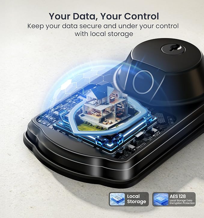 Veise VE012W-L Built-in Wi-Fi Fingerprint Smart Lock - Image 10