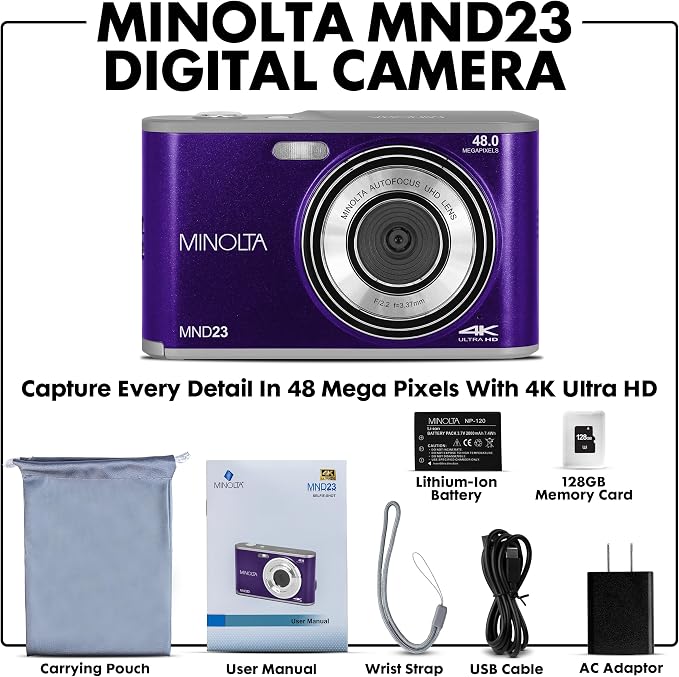 Minolta 48MP Digital Camera - Image 2