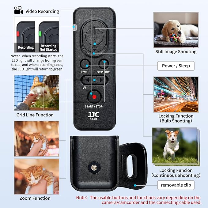 External Camera Remote Control Replace RM-VPR1 - Image 3