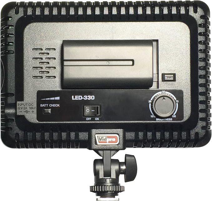 Vidpro LED-330 Photo and Video Light Kit - Image 4