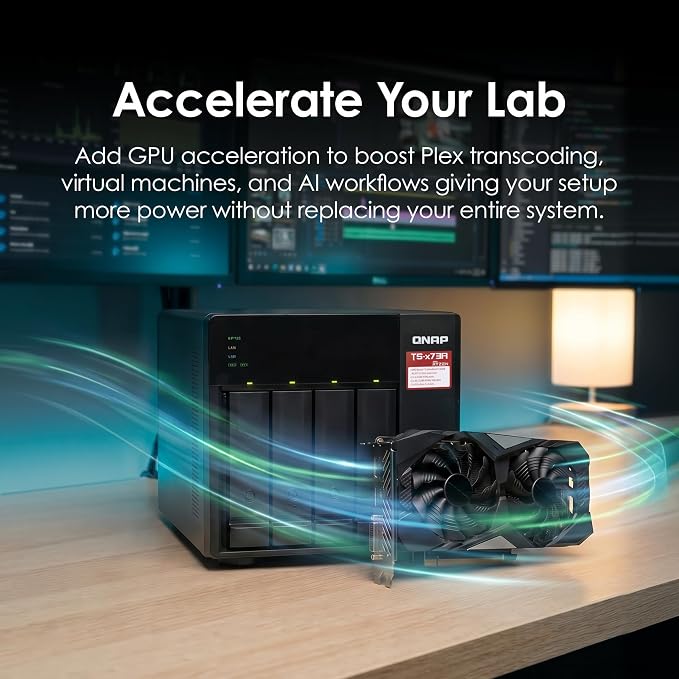 QNAP TS-473A-8G-US 4 Bay High-Speed Desktop NAS - Image 4