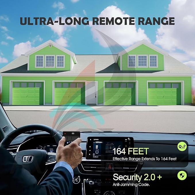 Avisontek 2-Pack for LiftMaster Universal Garage Door Opener Remote 371LM 373LM - Image 5