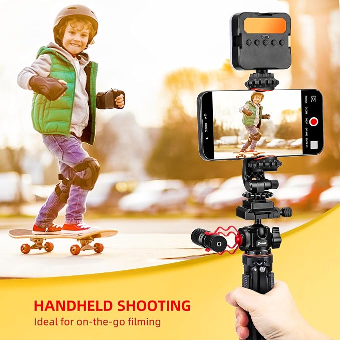 Zeadio 3-in-1 Heavy Duty Metal Tripod - Image 3