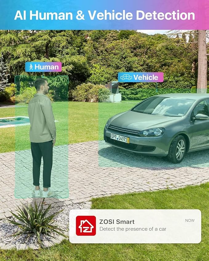 ZOSI 8CH 5MP Lite Security Camera System - Image 2