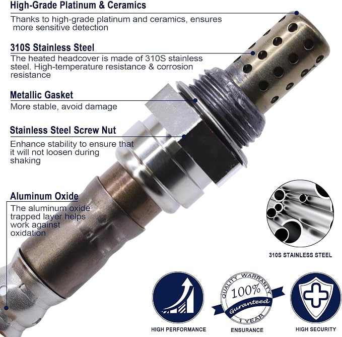 HiSport 350-34581 Heated O2 Oxygen Sensor Compatible - Image 2