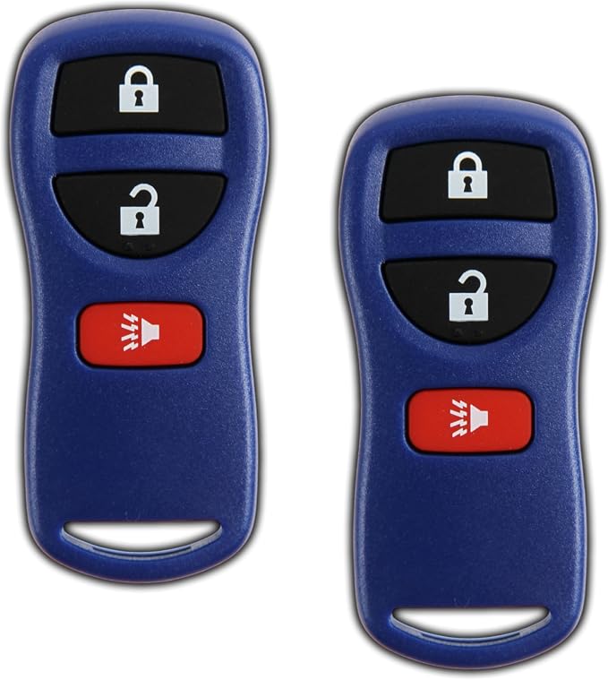 2X KeylessOption Key Fob for 2002 2003 2004 2005 2006 2007 2008 2009 2010 2011 by KeylessOption