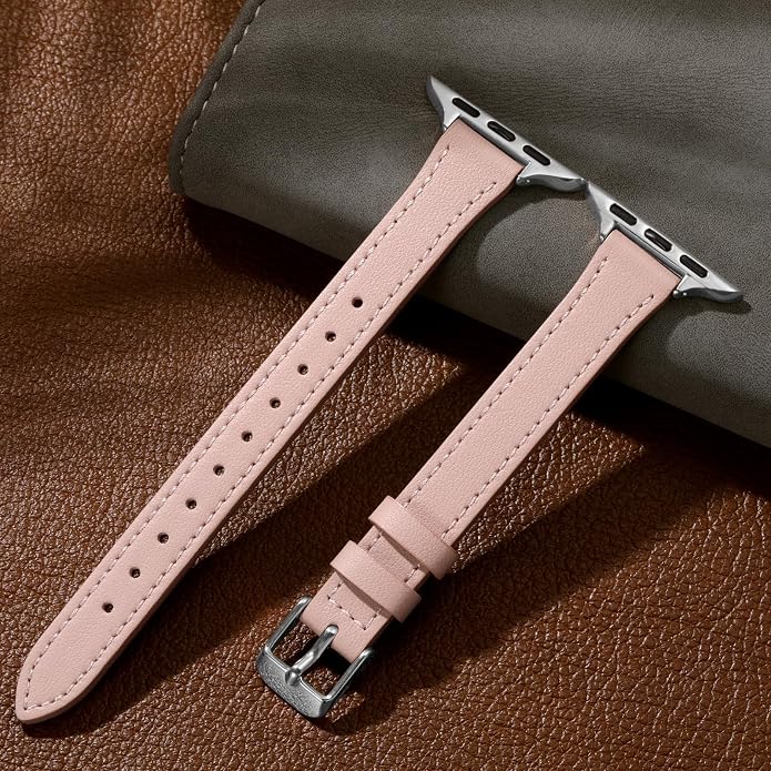 Charlam Slim Leather Band Compatible - Image 5