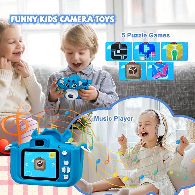Kids Camera Toddler Digital Camera Little Girls Toy Camera - Image 6