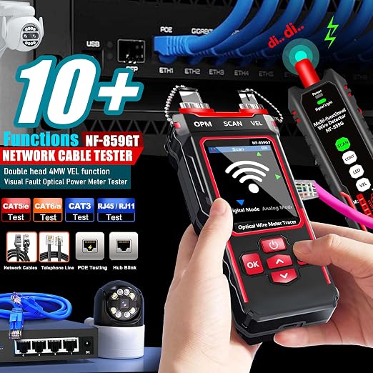 NF-859GT Network Cable Tester - Image 2